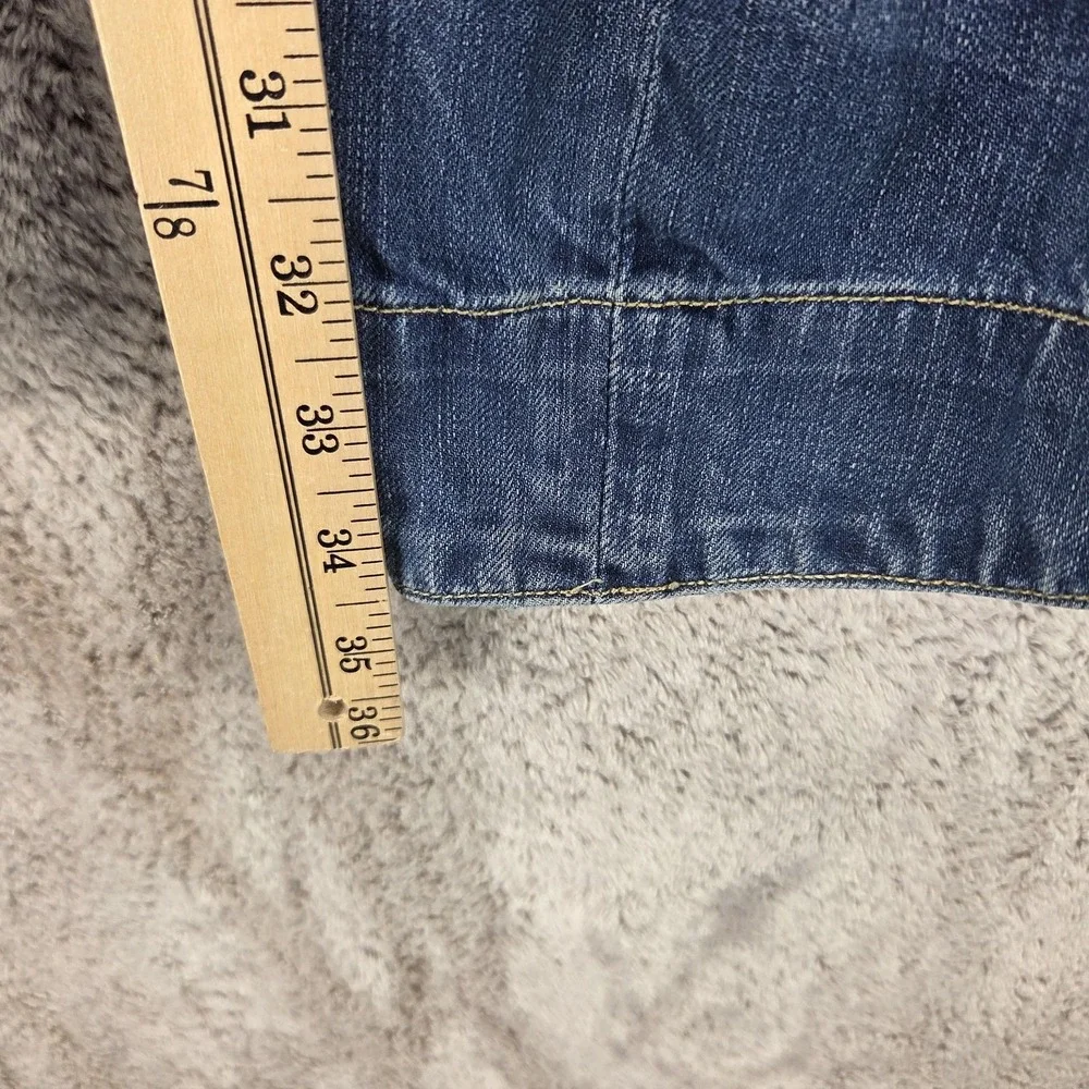 Vintage Levis Engineered Jeans Mens 32x34 Blue Twisted One Pocket Buckle Back